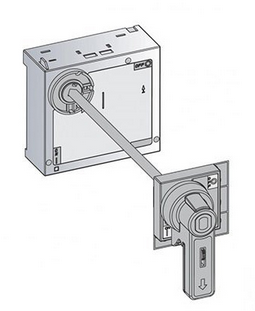 723680, General Electric, Mecanismo para operar int. ge de 160a.
