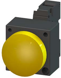 3SB32486BA30, Siemens, Lamp. de señalización amarilla 110/120 vca con led