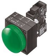 3SB32486BA40, Siemens, Lamp. de señalizacion verde  110/120 vca  con led