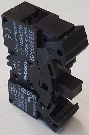 3SB34000B, Siemens, Bloque de contactos con terminal de tornillos 1na