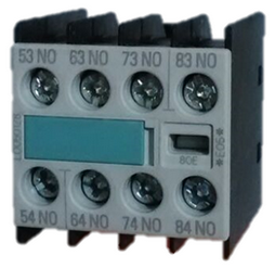 3RH1911-1GA40, Siemens, Contactor auxiliar frontal con 4 na.