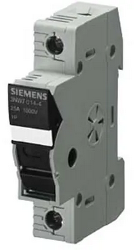 3NW7013, Siemens, Portafusible 1 polo de 10x38 siemens, 32 amps, 690v