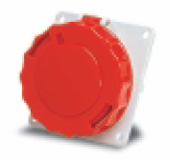 LS-13537, ABB, Base empotrable de 3p+t, 63a, 500v, 7h, negra (ip67).