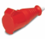LS-13550, ABB, Base aerea 3p+n+t 32a 440v 6h cod rojo, ip44. ( ide-3206)