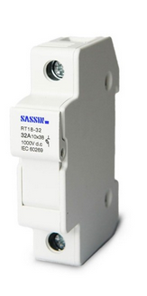 RT18A1, Sassin, 57006 rt18-32, base portafusible 10x38mm de 1p hasta 32a (1038-1p).