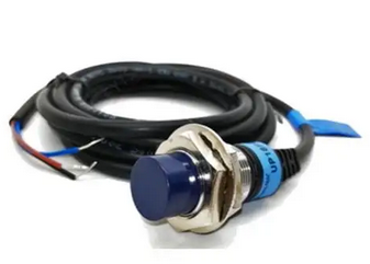 UP18RD8AA, Han Young Nux, Sensor inductivo saliente  18x8mm  na de 2 hilos 90-250vca