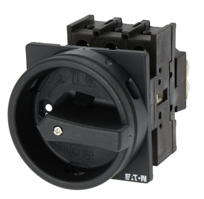 P1-32/EA/SVB-SW, Moeller, 053111 desconectador color negro, 3p, 32a, montaje en puerta