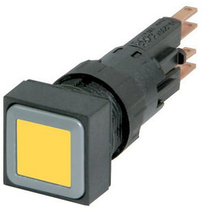 Q18LTR-GE/WB, Moeller, 086382 pulsador iluminado ambar con retencion