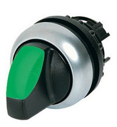 M22-WRLK3-G, Moeller, 216847 selector 3 pos. fijas iluminado verde