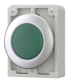 M30C-FL-G, Moeller, 183283 piloto verde de 30mm
