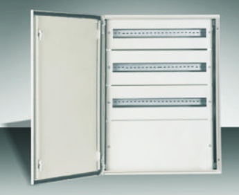 MDST64, Wertek-Boxes, Gabinete con 3 lineas de 15 polos mont. en riel. (suman 45)