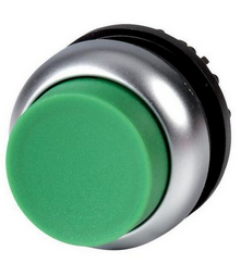 M22-DH-G, Moeller, 216643 pulsador saliente verde.