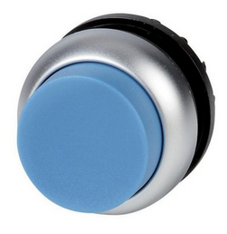 M22-DRH-B, Moeller, 216673 boton oprador saliente azul con retencion