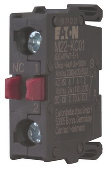 M22-KC01, Moeller, 216382 block nc para botonera.