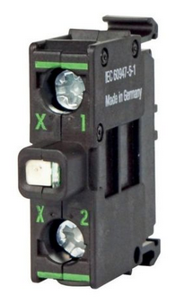 M22-LEDC230-W, Moeller, 216566 base con led blanco para 85-260vac p/botonera.
