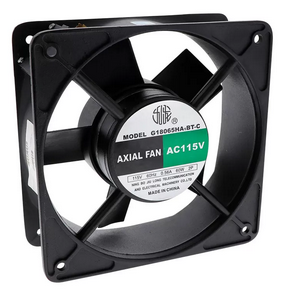 G18065HA1BT-C, Jiulong, 38011 ventilador rectangular 180x 180 x 65 mm 110v, 345 cfm.