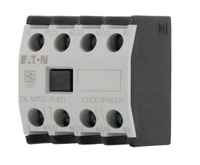 DILM150-XHI31, Moeller, 277949 cont. aux. mont. frontal con 3na,1nc, para 40-150a.