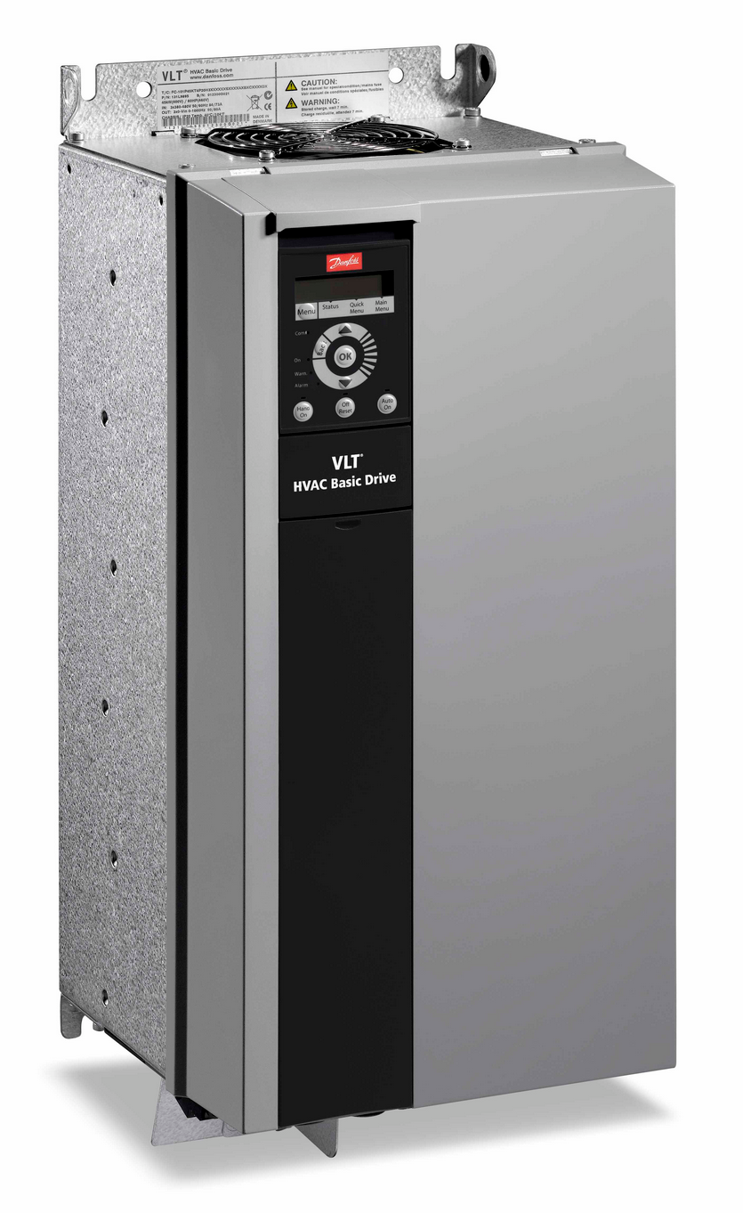 131L9881, Danfoss VLT, Vlt hvac basicdrive fc-101 para 50hp (37kw), trifasico 380-480v, sin choper de freno, ip 20