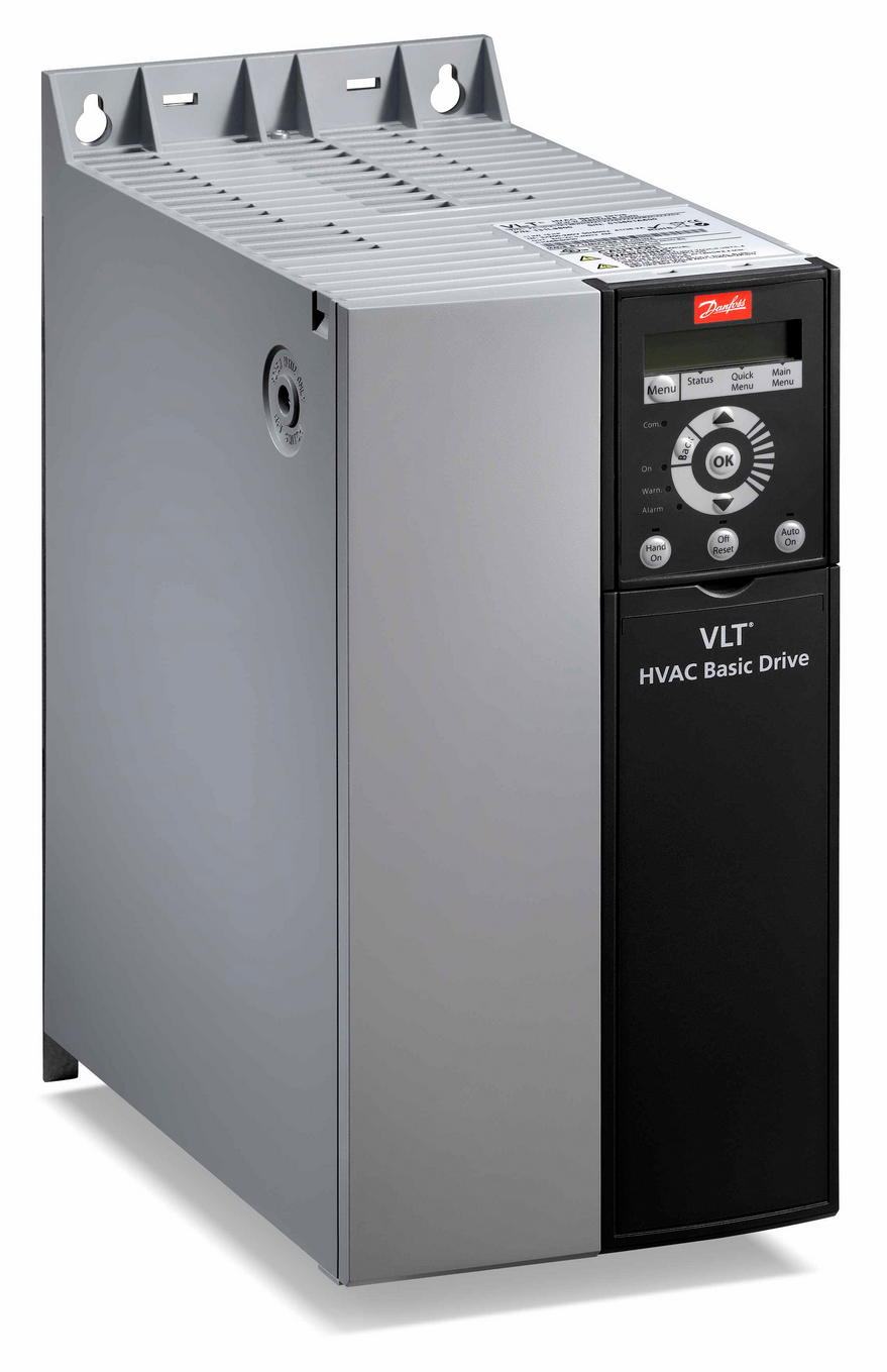 131L9872, Danfoss VLT, Vlt hvac basicdrive fc-101 para 30hp (22kw), trifasico 380-480v, sin choper de freno, ip 20