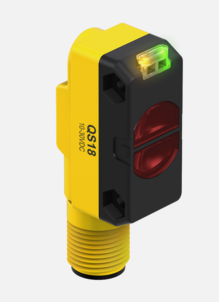QS18VP6DBQ8, Banner, 66466 world-beam qs18 series: diffuse, range: 450 mm, input: 10-30 v dc, output: pnp, m12 qd
