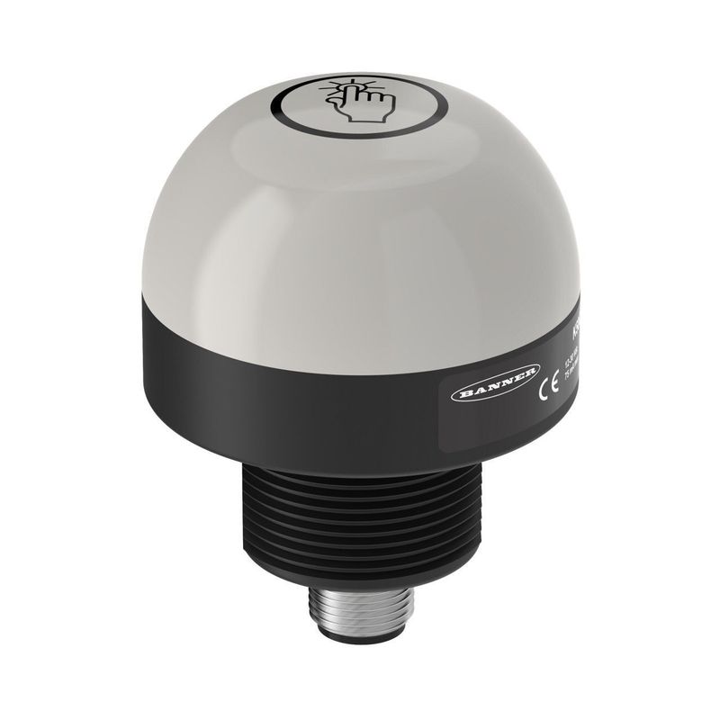 K50APTGRYC3Q, Banner, (ver 96674) 26237 ez-light k50-c3 sensor ptl tipo domo 3 color (verde/rojo/amarillo) 12-30vdc