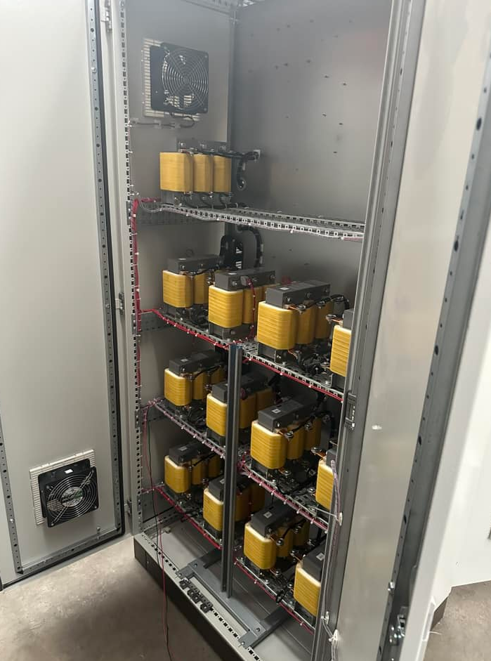 FILTRO-300KVAR/480V, Ducati Bancos, Filtro desintonizado de armonicos de 300 kvar en 480vac,