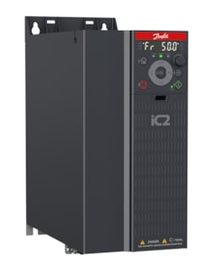 132L6124, Danfoss VLT, Vlt ic2-micro drive para 15hp (11kw) trifasico 380-480vac con chopper de freno ip20, incluye panel