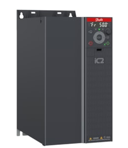 132L6127, Danfoss VLT, Vlt ic2-micro drive para 30hp (22kw) trifasico 380-480vac con chopper de freno ip20, incluye panel