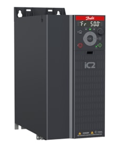132L6125, Danfoss VLT, Vlt ic2-micro drive para 20hp (15kw) trifasico 380-480vac con chopper de freno ip20, incluye panel