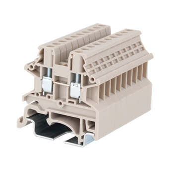 DK2.5N, Dinkle, Clema de paso de 2.5mm2, p/20a, 600v cal. 22-12 (102000).