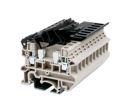 DK4N-TF (5X20), Dinkle, Portafusible 5x20, 600v, 12a, paso 4 de tornillo. (101100)