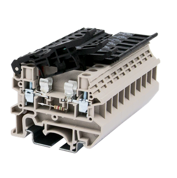 DK4N-TFL220 (5X20), Dinkle, Portafusible 5x20, p/12a, 600v, c/led p/220v (101240)
