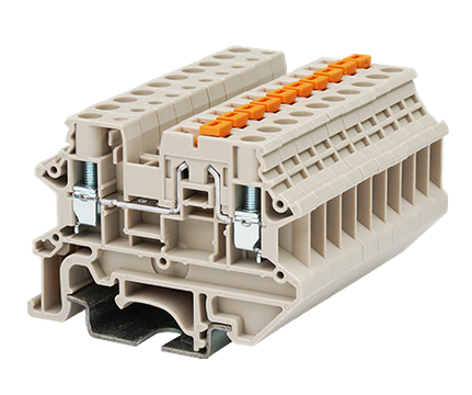 DK4NS-TG, Dinkle, Clema seccionadora  p/cables cal. 22-10, 30a, 600v.