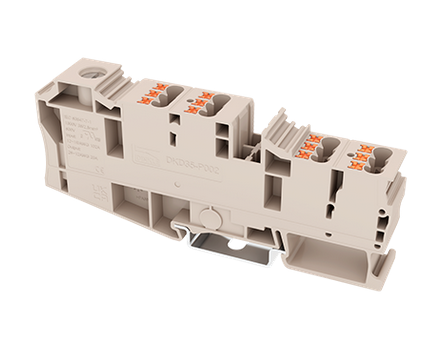 DKD35-P002, Dinkle, Clema de potencia, entrada 1x2, salida 12x12 awg 105 amp