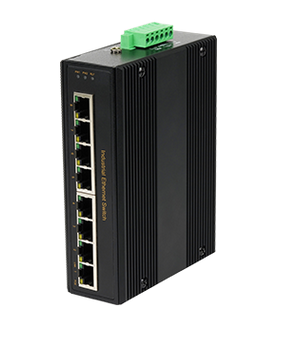 0401-0284, Dinkle, Switch autogestionado 8 puertos rj45 10/100/1000baset (x) 12-56vdc poe -40 a 75c (124127)