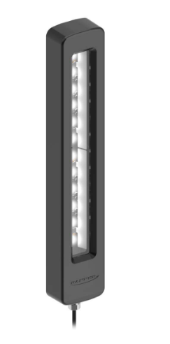 WLH60XW340B, Banner, 804112 wlh60 luminario de alta temperatura 340mm, 24vdc, ip68g, ip69k, blanco, cable 2 m, salida lat