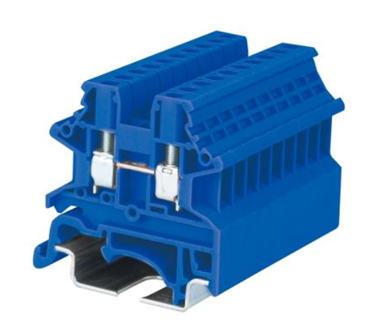 DK2.5N-BL, Dinkle, Clema de paso azul de 2.5mm2, p/20a, 600v cal. 22-12 (1020080000)