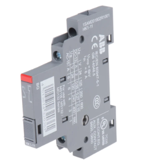 1SAM201902R1001, ABB, Hk1-11 contacto auxiliar lateral 1na+1nc