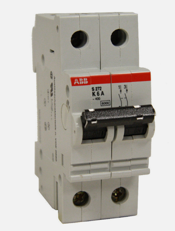 S-272-K4, ABB, Pastilla termomagnetica industrial 2x4a