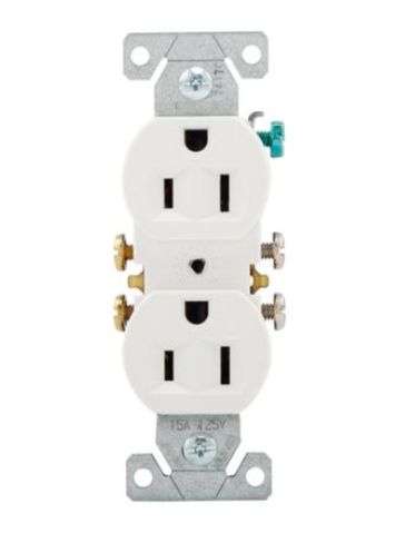 270W, Arrow Hart, Receptaculo duplex 270w*blanco
