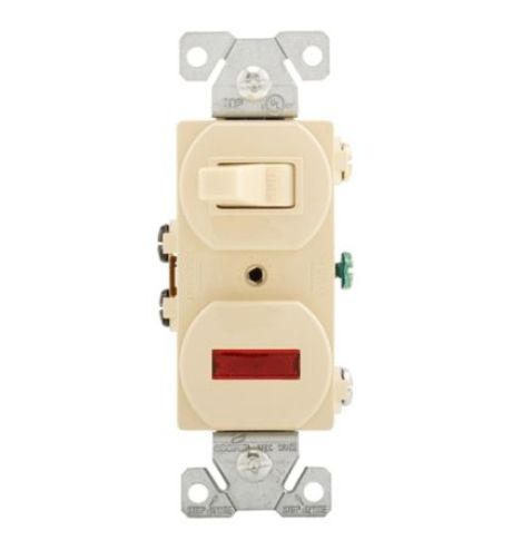 277V-BOX, Arrow Hart, Interruptor doble dec.15amp.120v