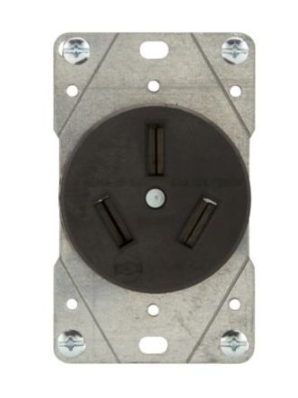 7985N, Arrow Hart, Recep. de potencia ent.recta 3p 3h 50a 125/250v