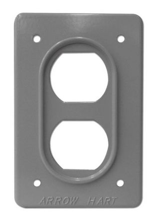 AH23, Arrow Hart, Placa de aluminio duplex t/indust.