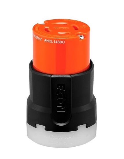 AHCL1430C, Arrow Hart, Conector ultragrip 3p4h 30a 125/250v