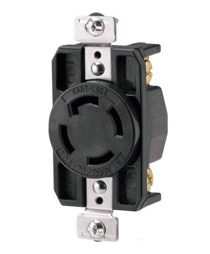 AH_3430, Arrow Hart, Recept.sencillo de nylon c/fibra v.