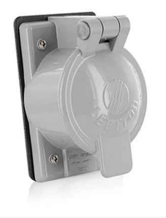 AH_WD7770, Arrow Hart, Cubierta de aluminio c/tapa intemp.