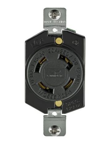 L1530R, Arrow Hart, Recept . sencillo "hart-lock", 3p4h 30a 3ø 250v