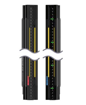 SLLP23-1190P88, Banner, 89702 cortina de seguridad ez-screen ls en par, res:23mm, rango 12m, altura 1190mm, m12 pigtail qd