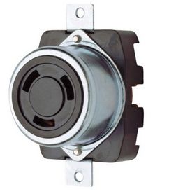 7380T, Arrow Hart, Recpt.sencillo c/cub. metalica