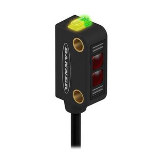 Q12AP6FF50Q3, Banner, 76163 sensor q12 50 mm, 10-30 v cc. salida: lo, 1 pnp 150 mm 3 pin m8 pigtail qd